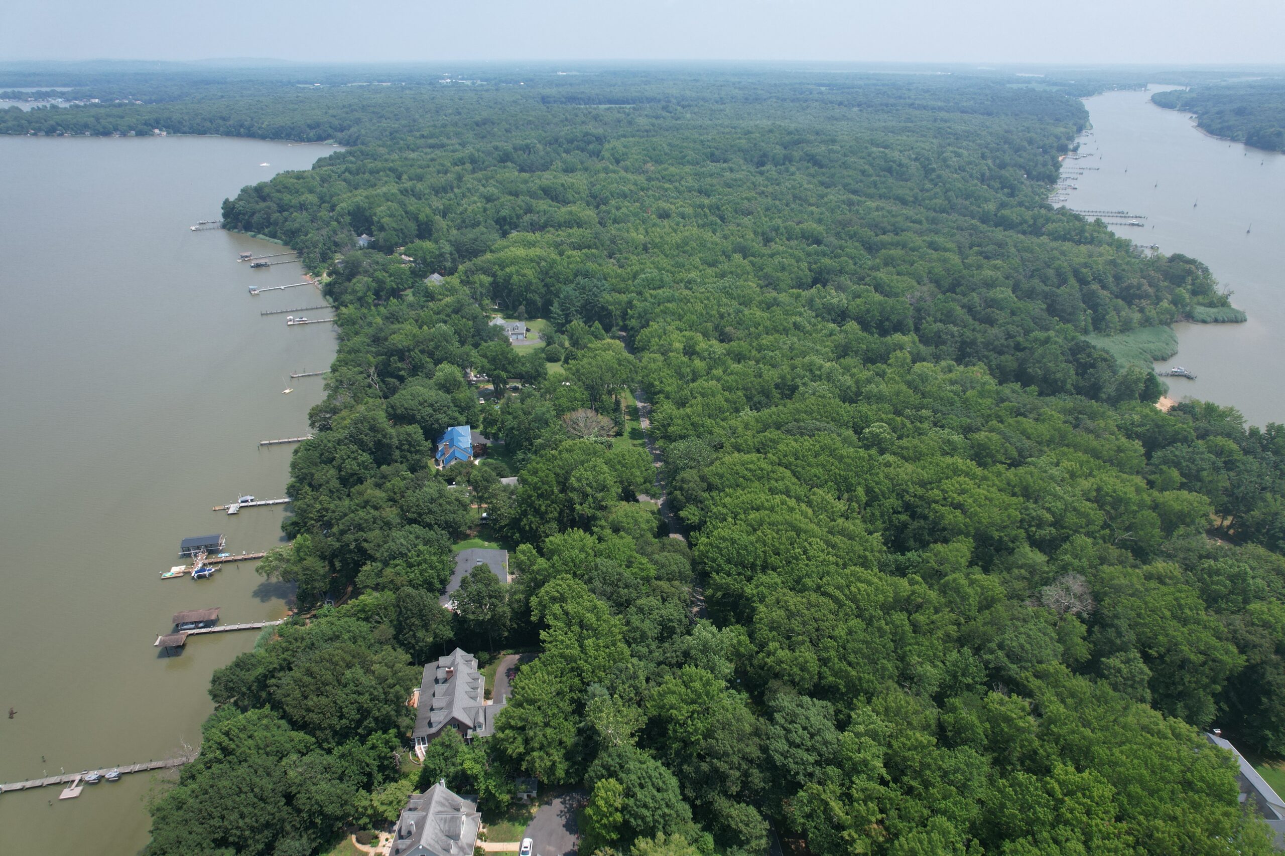 Looking away from Welch Point